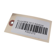 Acura MDX 07-13 Sunroof Motor Sun Roof Moon Roof 70450-STX-A01, F003, OEM, 2007, 2008, 2009, 2010, 2011, 2012, 2013