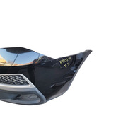 Acura MDX 10-13 Front Bumper Cover Face Black, 04711-STX-A92ZZ, F003, OEM, 2010, 2011, 2012, 2013