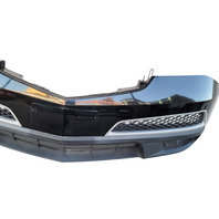 Acura MDX 10-13 Front Bumper Cover Face Black, 04711-STX-A92ZZ, F003, OEM, 2010, 2011, 2012, 2013