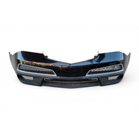 Acura MDX 10-13 Front Bumper Cover Face Black, 04711-STX-A92ZZ, F003, OEM, 2010, 2011, 2012, 2013