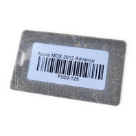 Acura MDX 10-13 Front Right Passenger Drive Axle Shaft 44305-STX-A51, F003, OEM, 2010, 2011, 2012, 2013