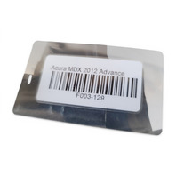 Acura MDX 07-13 Fender Assembly Front Right/Passenger Black, 60210-STX-A90ZZ, F003, OEM, 2007, 2008, 2009, 2010, 2011, 2012, 2013