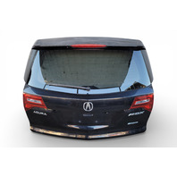 Acura MDX 07-13 Tail Gate Tailgate Trunk Deck Lid, Black, 68100-STX-A83ZZ, F003, OEM, 2007, 2008, 2009, 2010, 2011, 2012, 2013