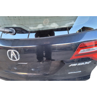 Acura MDX 07-13 Tail Gate Tailgate Trunk Deck Lid, Black, 68100-STX-A83ZZ, F003, OEM, 2007, 2008, 2009, 2010, 2011, 2012, 2013