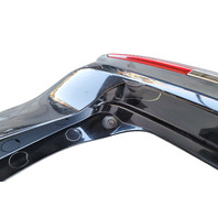 Acura MDX 10-13 Rear Bumper Face Cover, Pearl Black, 04715-STX-A92ZZ, F003, OEM, 2010, 2011, 2012, 2013