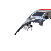 Acura MDX 10-13 Rear Bumper Face Cover, Pearl Black, 04715-STX-A92ZZ, F003, OEM, 2010, 2011, 2012, 2013