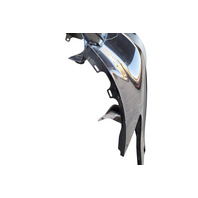 Acura MDX 10-13 Rear Bumper Face Cover, Pearl Black, 04715-STX-A92ZZ, F003, OEM, 2010, 2011, 2012, 2013