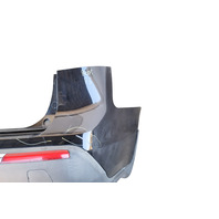 Acura MDX 10-13 Rear Bumper Face Cover, Pearl Black, 04715-STX-A92ZZ, F003, OEM, 2010, 2011, 2012, 2013