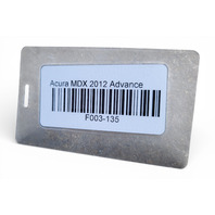 Acura MDX 10-13 Shock Absorber Strut Spring w/Active Damper Front Right/Passenger 51601-STX-A59, F003, OEM, 2010, 2011, 2012, 2013