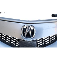 Acura MDX 10-13 Front Upper Grille Grill w/Emblem 75125-STX-A01, F003, OEM, 2010, 2011, 2012, 2013