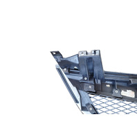 Acura MDX 10-13 Front Upper Grille Grill w/Emblem 75125-STX-A01, F003, OEM, 2010, 2011, 2012, 2013