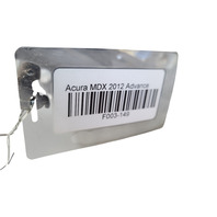 Acura MDX 07-13 Front Left/Driver Side Door Crystal Black, 67050-STX-A90ZZ, F003, OEM, 2007, 2008, 2009, 2010, 2011, 2012, 2013