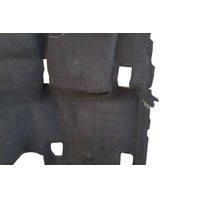 Acura MDX 10-13 Interior Carpet Floor Mat Piece Black, 83301-STX-A02ZD, F003, OEM, 2010, 2011, 2012, 2013