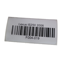 Lexus IS250 06-09 Taillight Lamp Body Rear Left/Driver Side 81591-53061, F004, OEM, 2006, 2007, 2008, 2009