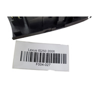 Lexus IS250 06-09 Rear Right/Left Window Switch Set, 84030-53040, F004, OEM, 2006, 2007, 2008, 2009