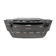 Lexus IS250 06-09 Radio CD Cassette Player 86120-53320, F004, OEM, 2006, 2007, 2008, 2009