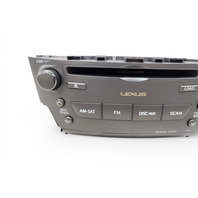 Lexus IS250 06-09 Radio CD Cassette Player 86120-53320, F004, OEM, 2006, 2007, 2008, 2009