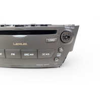 Lexus IS250 06-09 Radio CD Cassette Player 86120-53320, F004, OEM, 2006, 2007, 2008, 2009