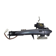 Lexus IS250 06-12 Outside Exterior Door Handle Front Right/Passenger Dark Grey, 69210-53040-B0, F004, OEM, 2006, 2007, 2008, 2009, 2010, 2011, 2012