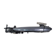 Lexus IS250 06-12 Outside Exterior Door Handle Rear Left/Driver Dark Grey, 69220-53050-B0, F004, OEM, 2006, 2007, 2008, 2009, 2010, 2011, 2012