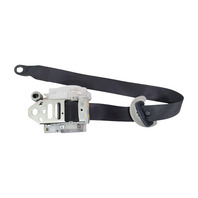 Lexus IS250 06-09 Seatbelt Front Left/Driver Seat Belt Black, 73220-53272-C3, F004, OEM, 2006, 2007, 2008, 2009