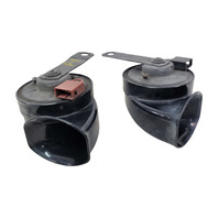 Lexus IS250 06-15 High/Low Tone Pitched Horn Assembly Set (2), F004, OEM, 2006, 2007, 2008, 2009, 2010, 2011, 2012, 2013, 2014, 2015