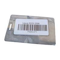 Lexus IS250 06-15 ECU Engine Control Unit Cover Case 82771-30040, F004, OEM, 2006, 2007, 2008, 2009, 2010, 2011, 2012, 2013, 2014, 2015