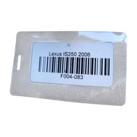 Lexus IS250 06-13 Rear Right/Left Reinforcement Bracket Set 52108-53010, F004, OEM, 2006, 2007, 2008, 2009, 2010, 2011, 2012, 2013