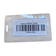 Lexus IS250 06-15 A/C Air Conditioner Compressor & Pulley 88320-3A300-84, F004, OEM, 2006, 2007, 2008, 2009, 2010, 2011, 2012, 2013, 2014, 2015