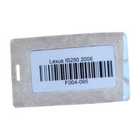 Lexus IS250 06-13 Rear Control Arm Rod Set (4) Left/Driver, F004, OEM, 2006, 2007, 2008, 2009, 2010, 2011, 2012, 2013