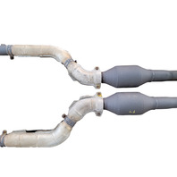 Lexus IS250 06-13 Center Exhaust Pipe Muffler Front 17410-31G50, F004, OEM, 2006, 2007, 2008, 2009, 2010, 2011, 2012, 2013