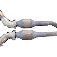 Lexus IS250 06-13 Center Exhaust Pipe Muffler Front 17410-31G50, F004, OEM, 2006, 2007, 2008, 2009, 2010, 2011, 2012, 2013
