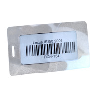 Lexus IS250 06-15 Engine Cover Plastic 11209-31201, F004, OEM, 2006, 2007, 2008, 2009, 2010, 2011, 2012, 2013