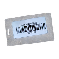 Lexus IS250 06-13 Rear Left/Driver Side Caliper 47850-53051, F004, OEM, 2006, 2007, 2008, 2009, 2010, 2011, 2012, 2013