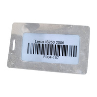 Lexus IS250 06-13 Rear Right/Passenger Side Caliper 47830-53051, F004, OEM, 2006, 2007, 2008, 2009, 2010, 2011, 2012, 2013