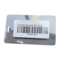 Honda Element 07-08 SC Roof Panel Molding Left/Driver Set Glow Metallic 75245-SCV-A11ZD, F005, OEM, 2007, 2008