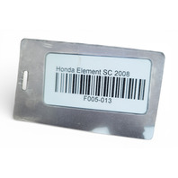 Honda Element 07-08 SC Rear Bumper Plastic Cover Glow Metallic, 04715-SCV-A70ZD, F005, OEM, 2007, 2008