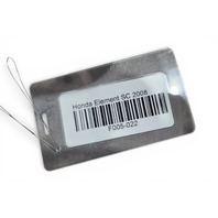 Honda Element 04-11 Exhaust Muffler Pipe w/Flex Muffler Pipe Converter 18160-PZD-S00, F005, OEM, 2004, 2005, 2006, 2007, 2008, 2009, 2010, 2011