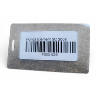 Honda Element 03-11 A/C Air Condition Line Pipe Hose Set (2), 80325-SCV-A02, 80311-SCV-A01, F005, OEM, 2003, 2004, 2005, 2006, 2007, 2008, 2009, 2010, 2011