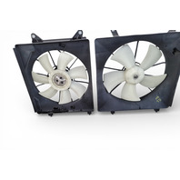 Honda Element 03-11 Radiator/Condenser Cooling Fan w/Motor Shroud Set, F005, OEM, 2003, 2004, 2005, 2006, 2007, 2008, 2009, 2010, 2011
