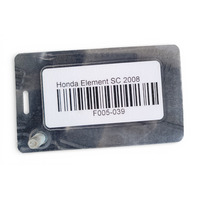 Honda Element 03-11 Emission Fuel Vapor Canister, 17011-SCV-A00, F005, OEM, 2003, 2004, 2005, 2006, 2007, 2008, 2009, 2010, 2011