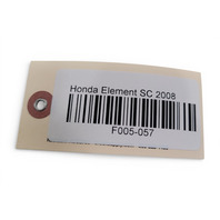 Honda Element 07-08 Engine Control Unit Module Computer 37820-PZD-416, F005, OEM, 2007, 2008