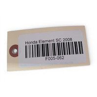 Honda Element 07-08 SC AC Climate Control Panel w/ Knobs Copper 79600-SCV-A01ZD, F005, OEM, 2007, 2008