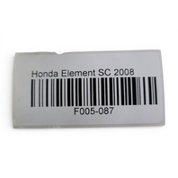 Honda Element 04-08 SC Wheel Cruise Button Volume Control Switch Black Set, F005, OEM, 2004, 2005, 2006, 2007, 2008