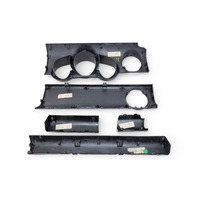 Honda Element 07-10 Instrument Speedometer Bezel Panel Trim Set(4), 77105-SCV-A01ZD, F005, OEM, 2007, 2008, 2009, 2010