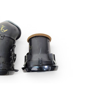 Honda Element 07-10 A/C Air Vent Panel Left/Right Side Set Black, F005, OEM, 2007, 2008, 2009, 2010