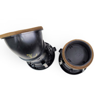 Honda Element 07-10 A/C Air Vent Panel Left/Right Side Set Black, F005, OEM, 2007, 2008, 2009, 2010