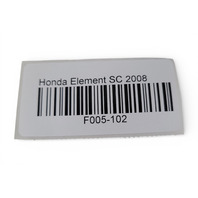 Honda Element 07-10 A/C Air Vent Panel Left/Right Side Set Black, F005, OEM, 2007, 2008, 2009, 2010