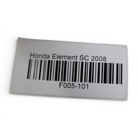 Honda Element 07-11 EX Front Seat Belt Buckle Left/Driver 04816-SCV-L00ZA, F005, OEM, 2007, 2008, 2009, 2010, 2011