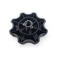 Honda Element 03-10 SC Knob Handle Height Front Left, Black 81221-S3N-J11ZF, F005, OEM, 2003, 2004, 2005, 2006, 2007, 2008, 2009, 2010